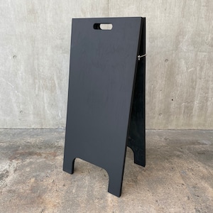 黒板塗料の立看板　24mm合板 (高さ100cm幅40cm)