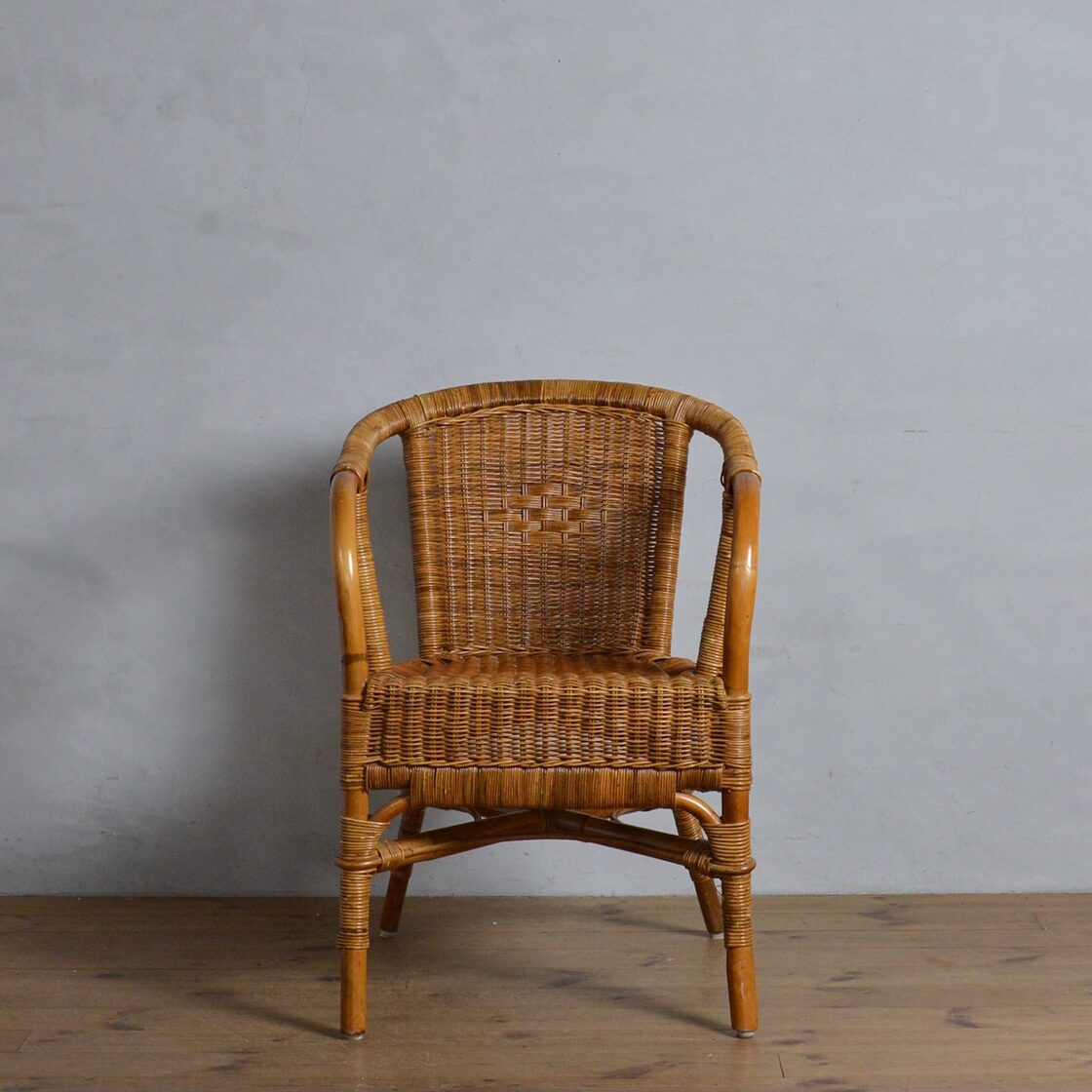 Rattan Chair / ラタン チェア 【B】〈椅子・籐張り・店舗什器〉112200 