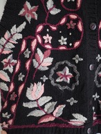 1990’s Christopher Banks Hand Embroidered Knit Vest／S