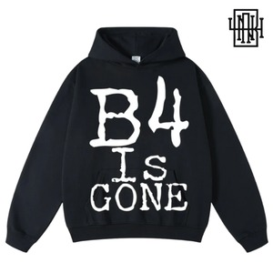 B4NAFTER「"B4 is Gone" Sweat Foodie Black」