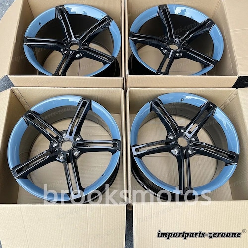 21インチ 新品ケモラ グレー フォージドホイール アウディ e-トロン GT 21x9.5 21x11.5 適合 LI-2077