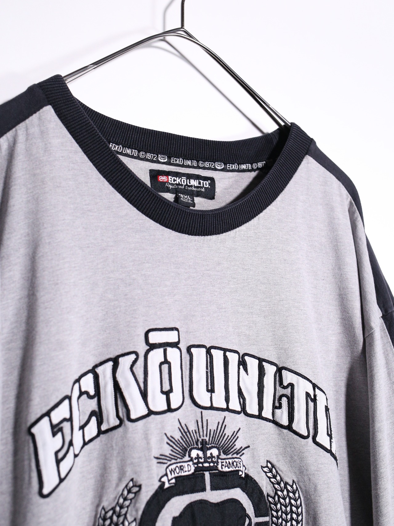 “ECKŌ UNLTD.” XXXL oversized raglan T-shirt - 8