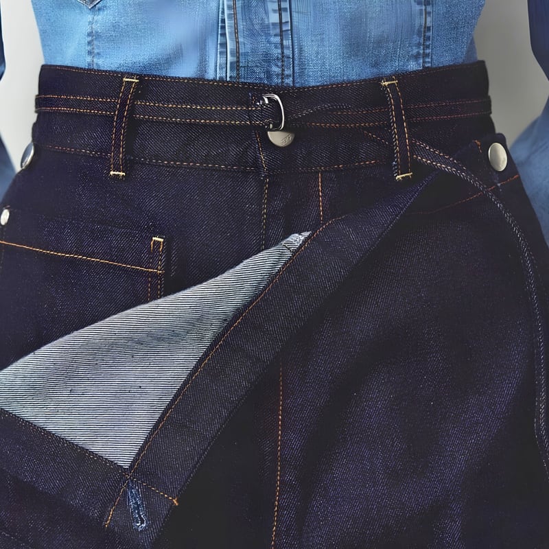 【 SERGE 】SAILOR PANTS /DRY BLUE