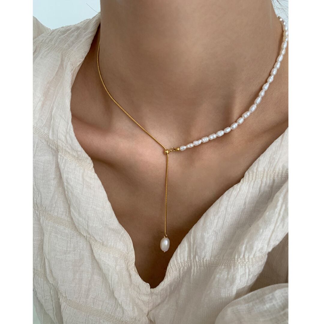 baroque pearl necklace N20214