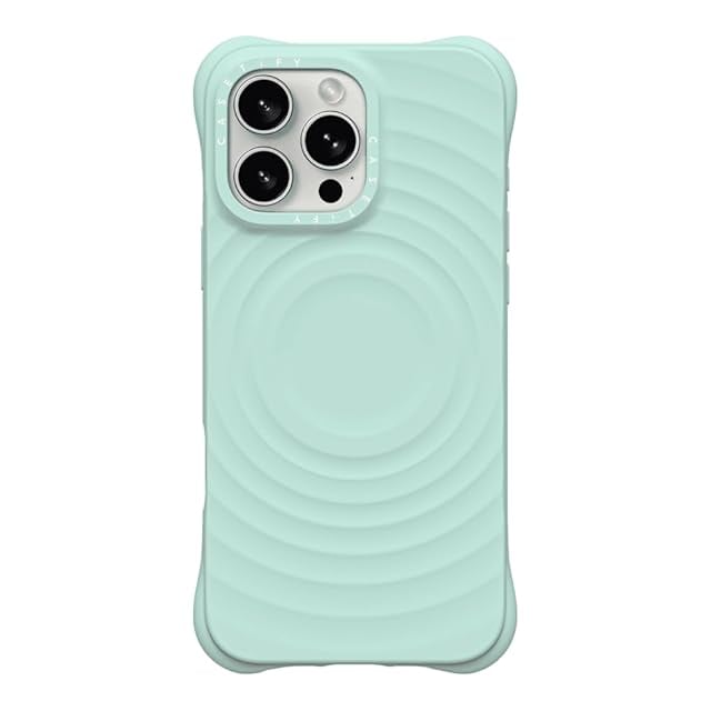 CASETiFY ウェーブ シリコン iPhone 16 Pro Max ケース [波型シリコン