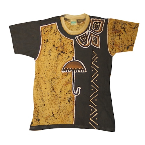 泥染めTシャツ 14