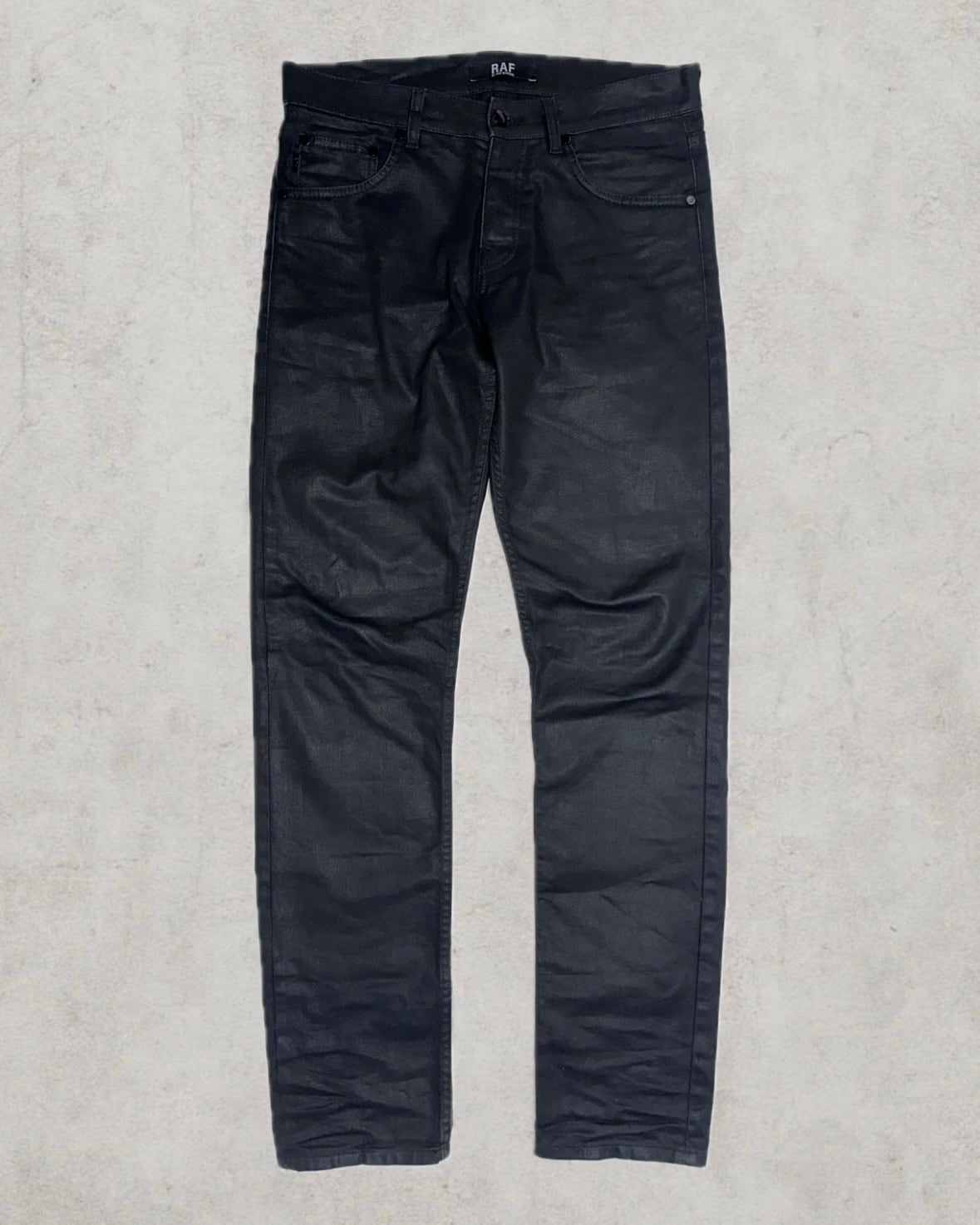 RAF by RAF SIMONS Coated Slim Denim Pants | Jurell
