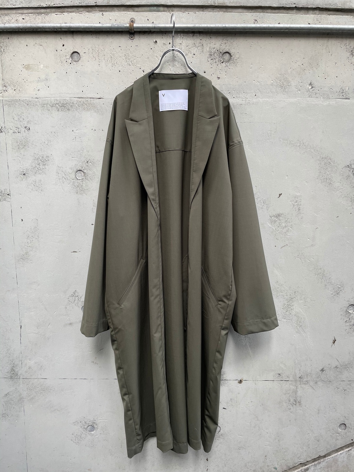20AW エラ blurhms ブラームス ウールメルトンダッフルコート
