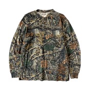 Real Tree henry neck long sleeve