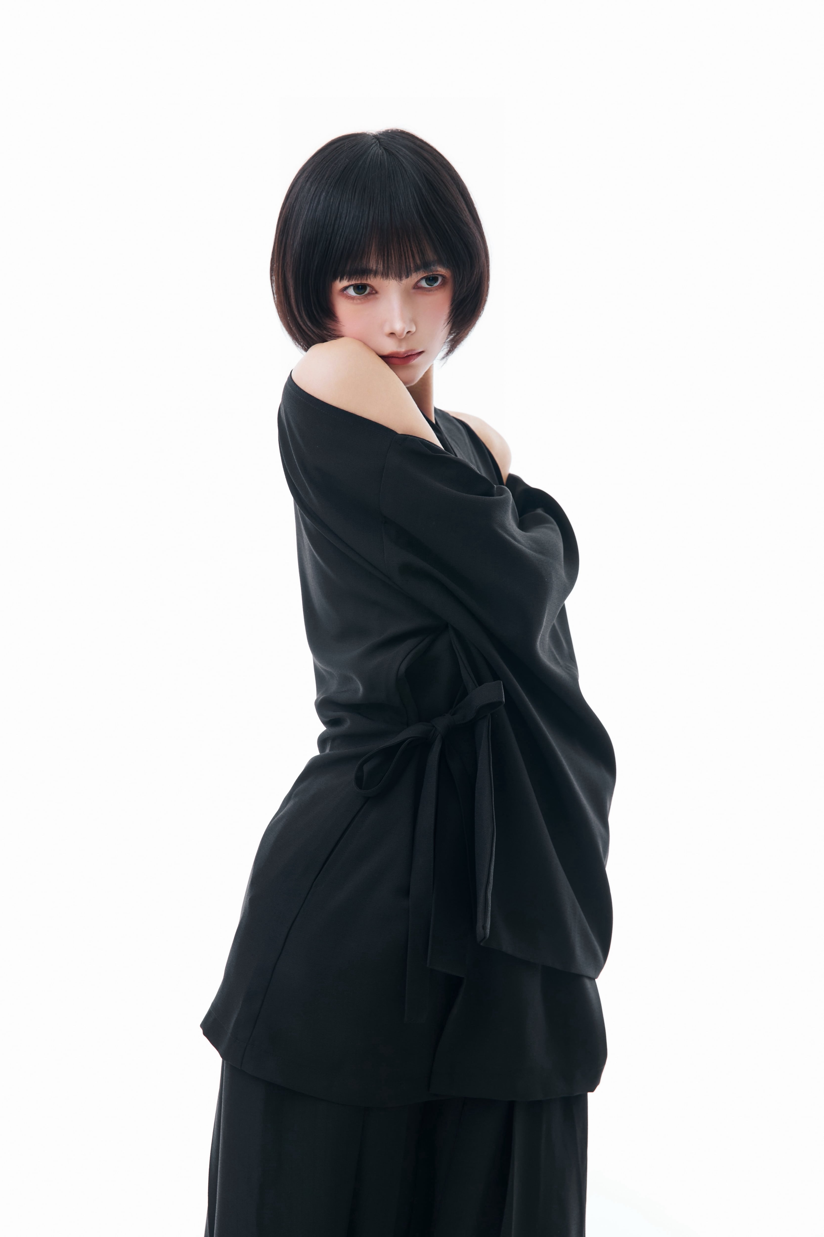 カットスリーブ着物シャツ | MISAMARU
