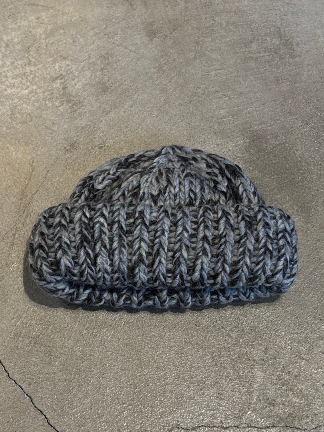 25AW】GANNI ガニー / GRAPHICK WOOL HAND KNIT BEANIE / ビーニー