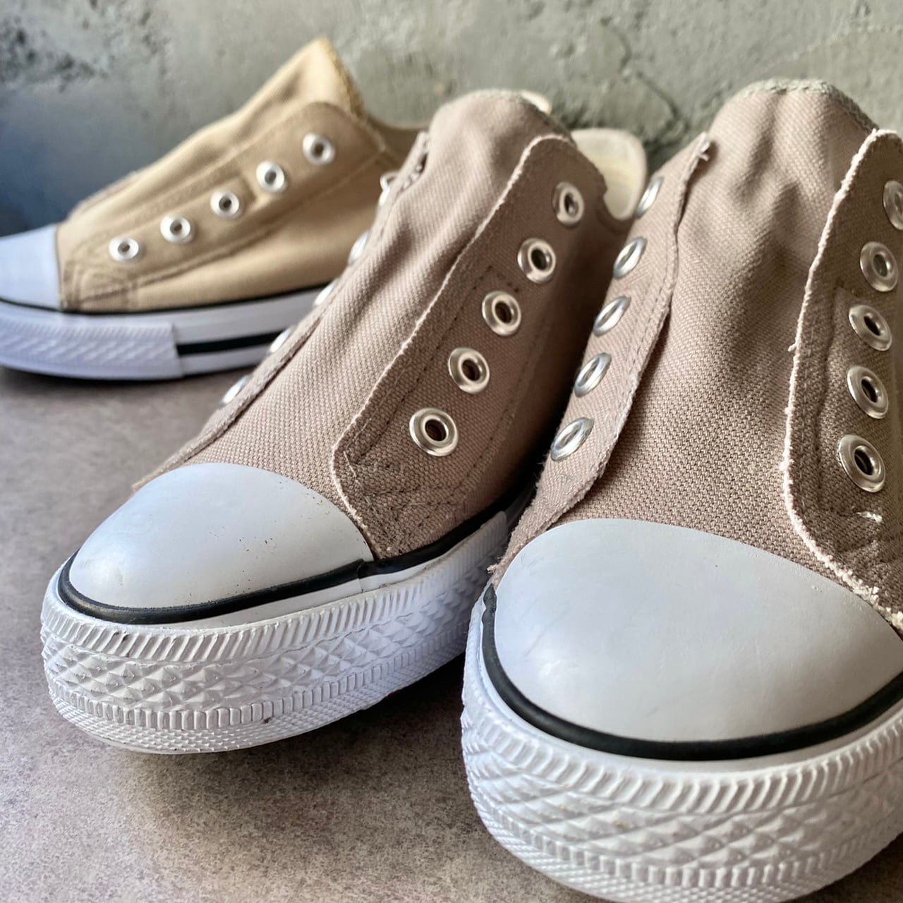 Omnes 紐なしスニーカー スリッポン 瀬尾商店