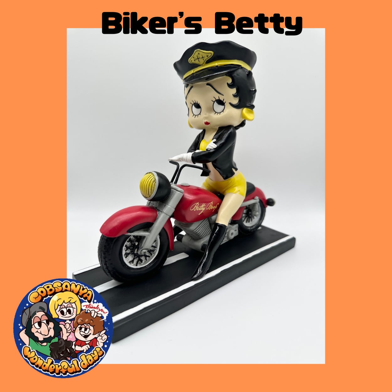 BETTY’S AMERICAN GIRL DOLL BIKER BETTY 2015 レジン製