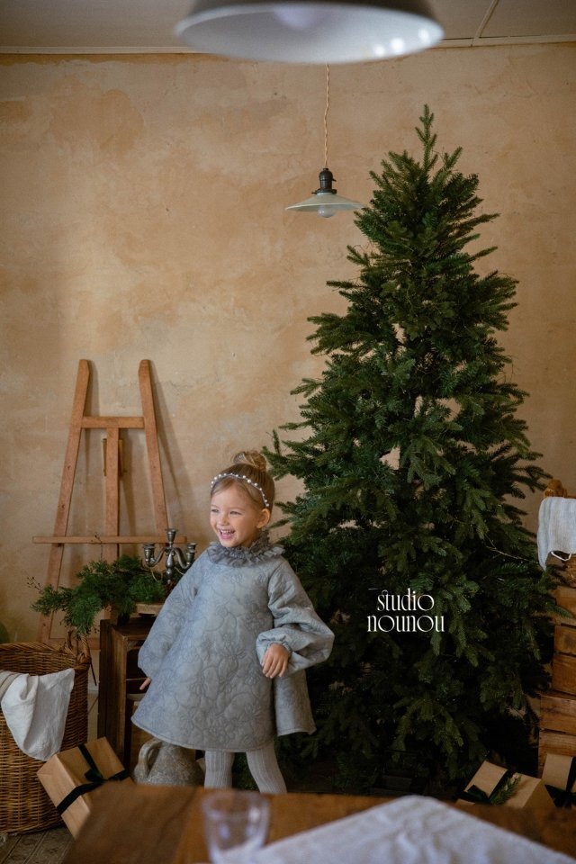 【予約商品】2025 冬新作 STUDIO NOUNOU スタジオヌヌ ローズワンピース