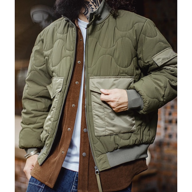 ミリタリービッグポケットジャケット 220405