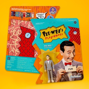 Pee-wee's Playhouse Pee-Wee Herman 3 3/4-Inch ReAction Figures