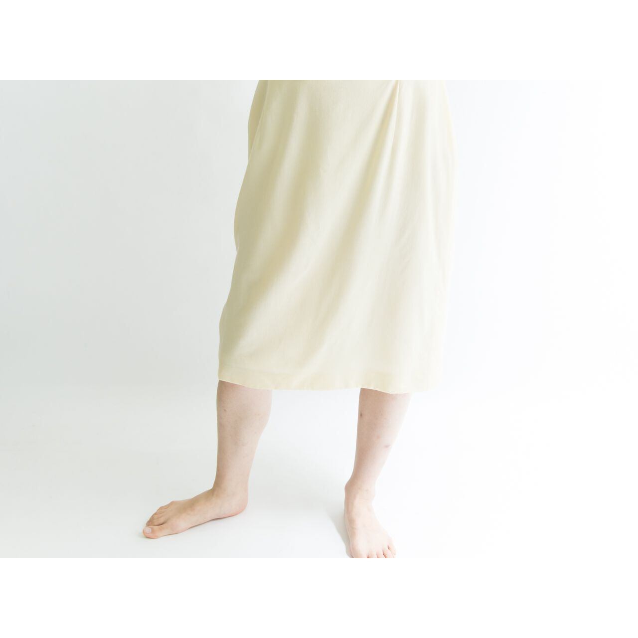 【JIL SANDER】Made in Italy midi length classic skirt（ジルサンダー イタリア製ミディ丈クラシックスカート）4d