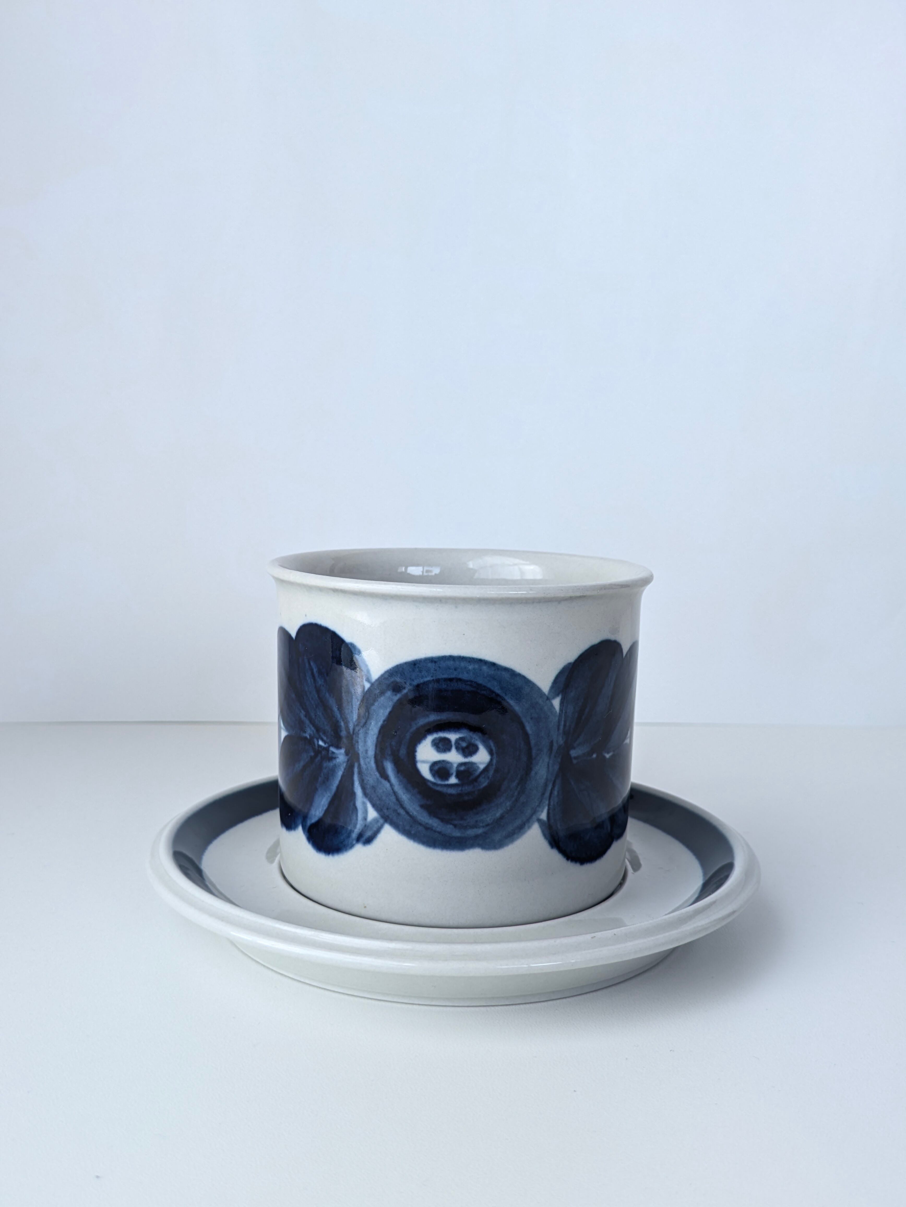 ARABIA anemone/アラビア アネモネ ビアマグ Dハンドル | のんびり北欧気分