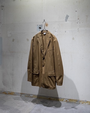 1990s~ vintage "DRIES VAN NOTEN" designed cotton tapered jacket / size:54 / Made In BELGIUM