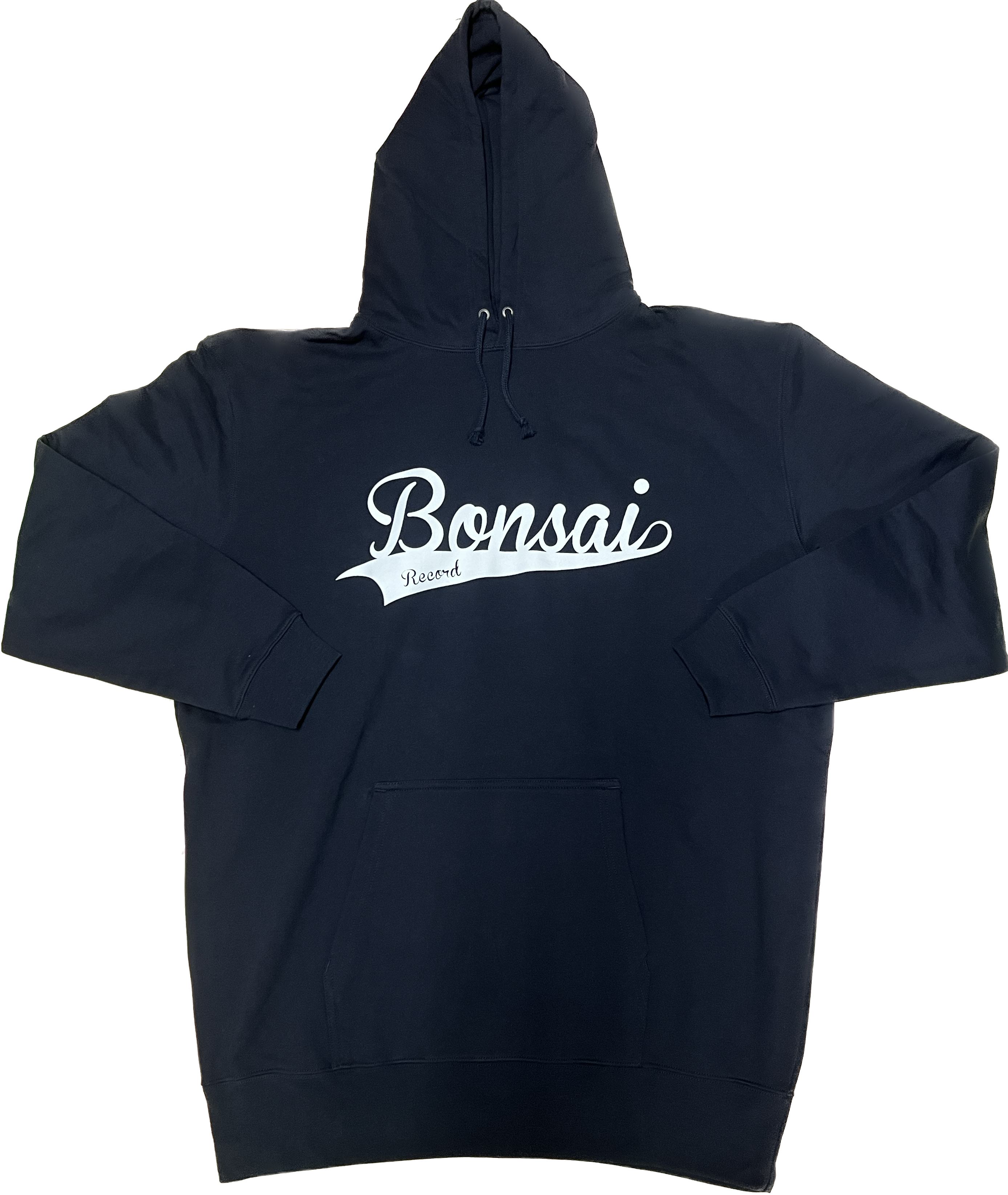 BONSAI logo プルパーカー (ネイビー) | ぼんさいレコードストア