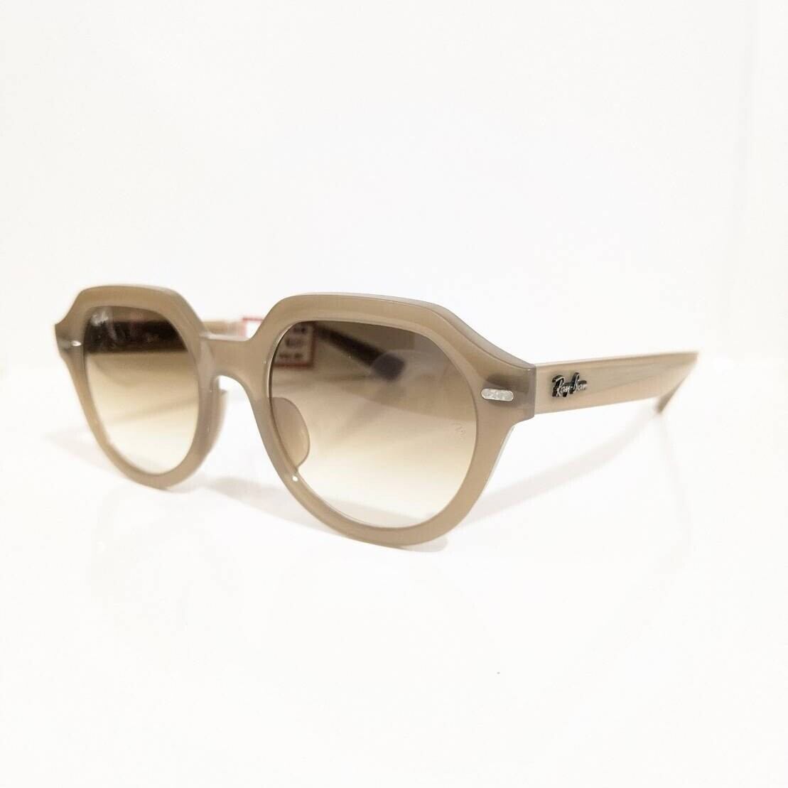 【Ray-Ban】クラウンパントセルフレーム ライトブラウン