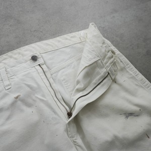 Dickies Sherwin-Williams white painter pants [W33L30.5相当] 古着