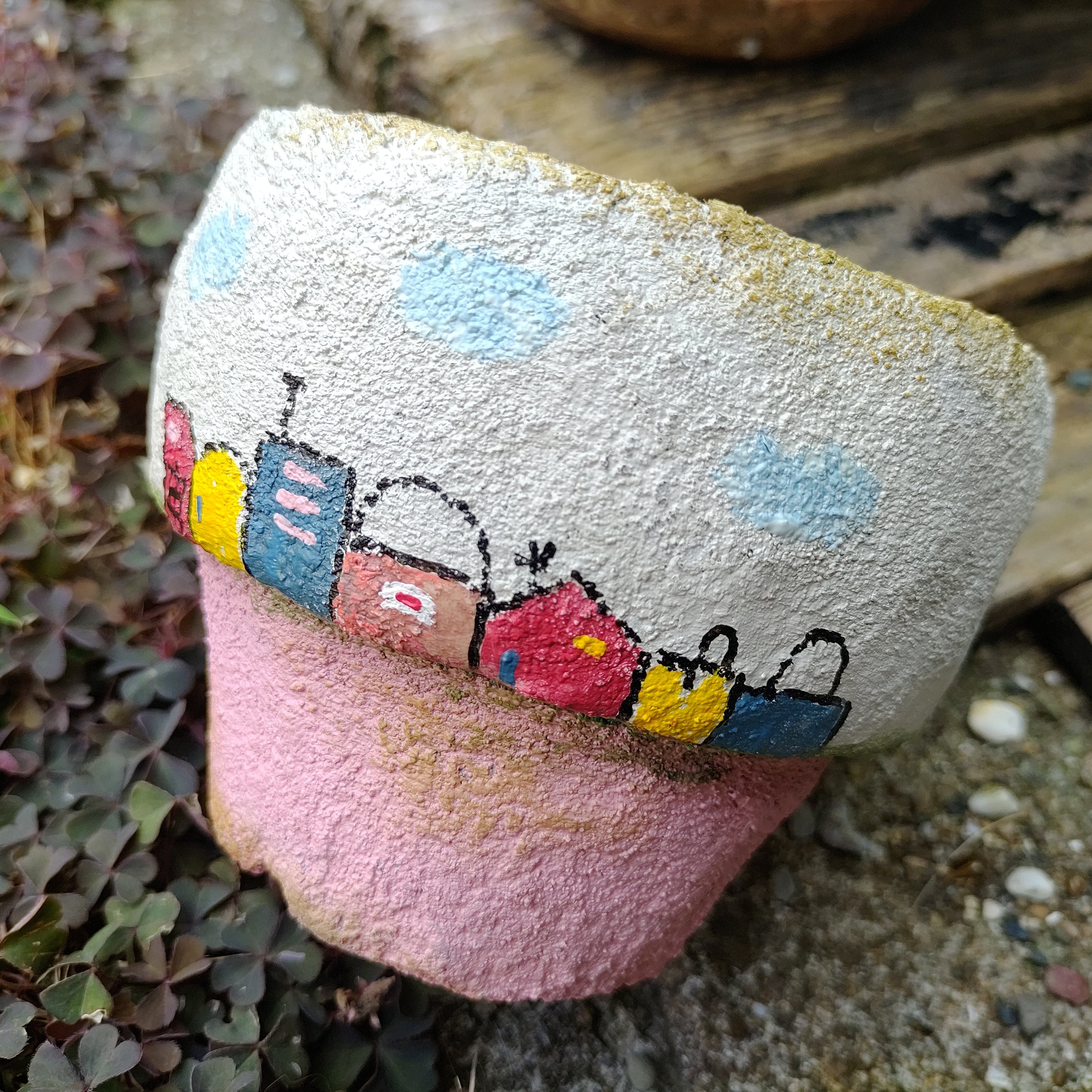 モルタル鉢(手作り) | RuPo 多肉植物専門店