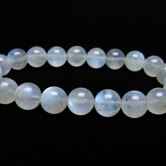 ムーンストーン ブレスレット 9mm 一点物 メール便可 [M便 1/10] 111-44933