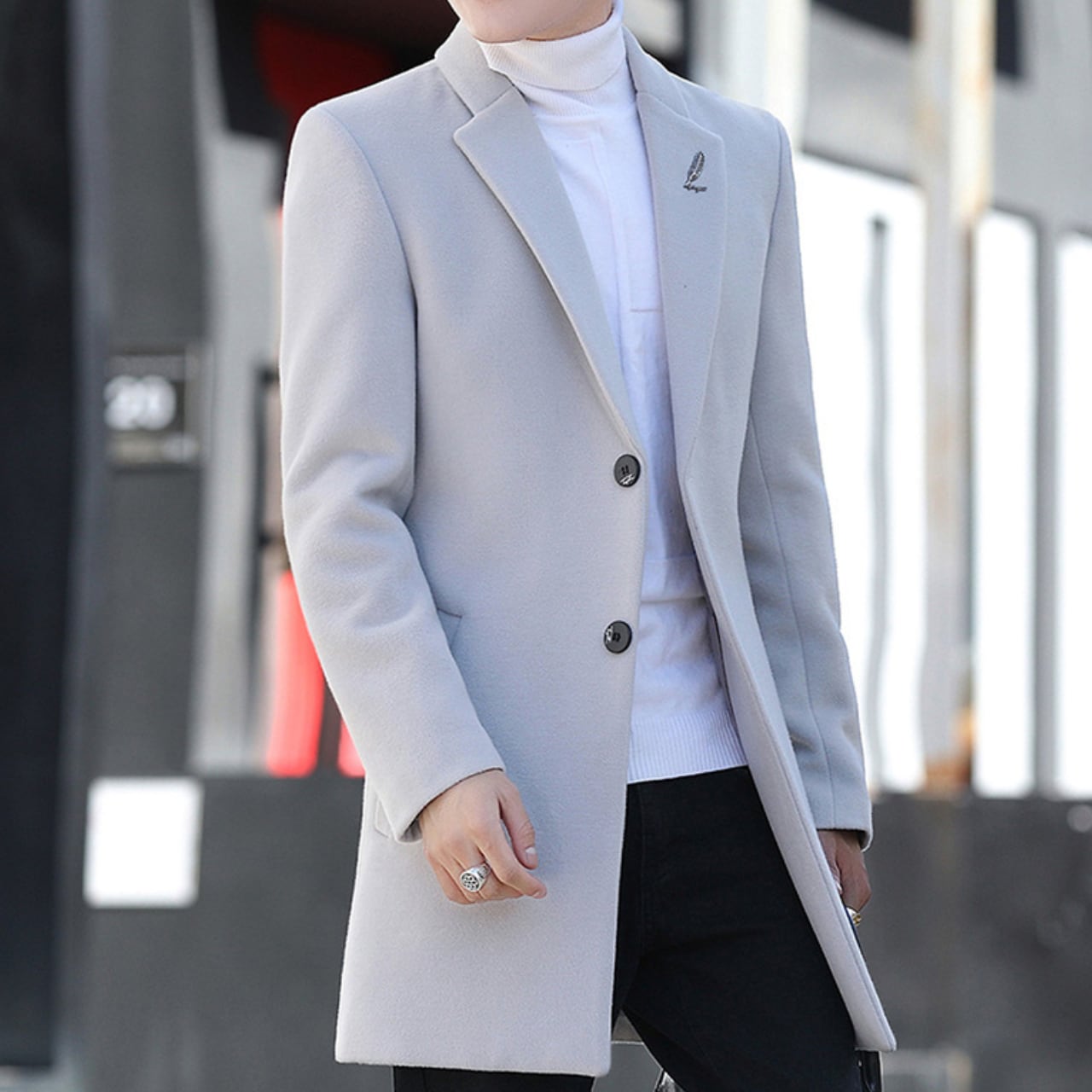 ミディアムロングジャケット(4color) M0401