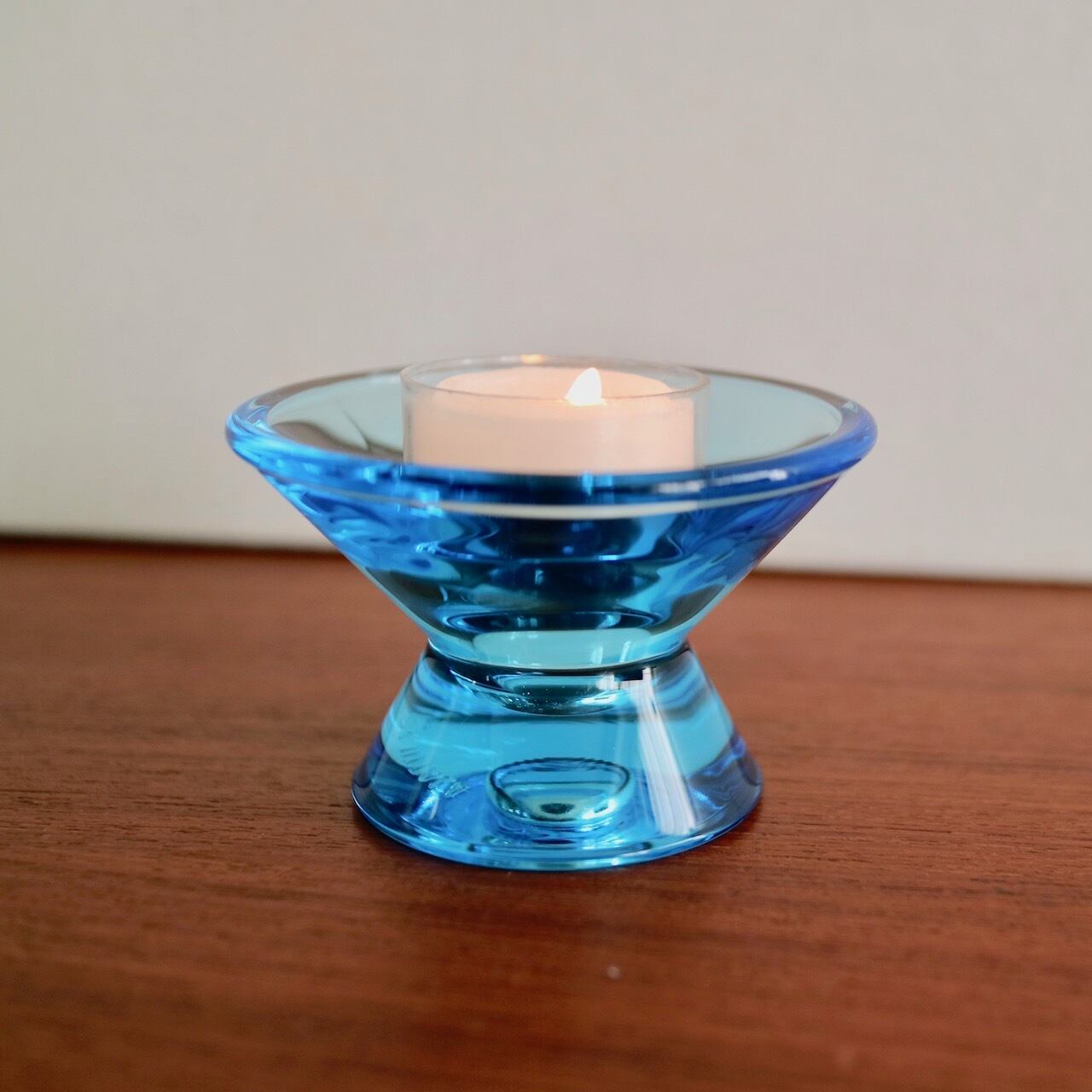 [SOLD OUT] Iittala イッタラ / Kartio カルティオ キャンドルホルダー ライトブルー | kirje [キルイェ]  powered by BASE