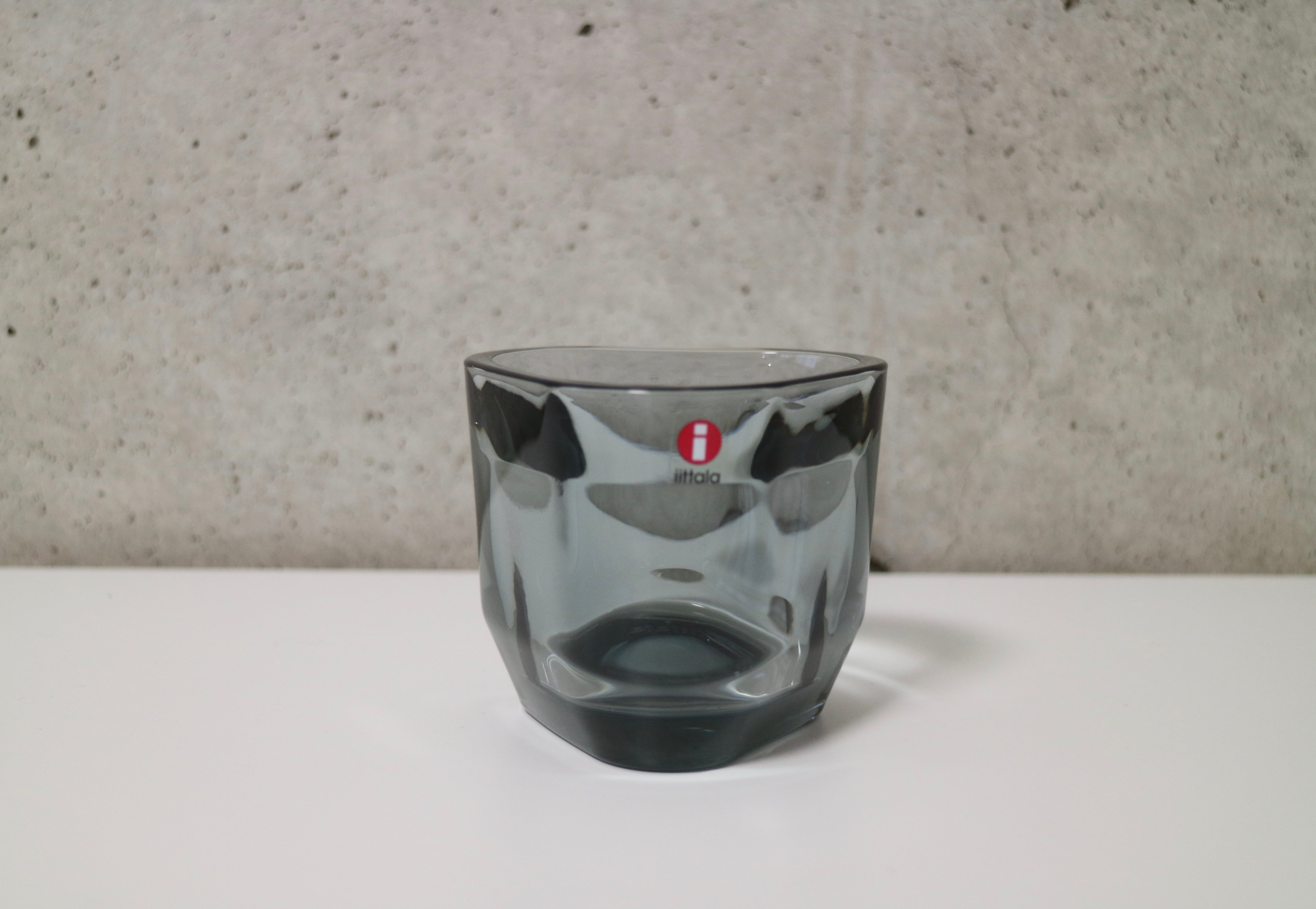 廃盤】iittala Tris / イッタラ トリス キャンドルホルダー グレー