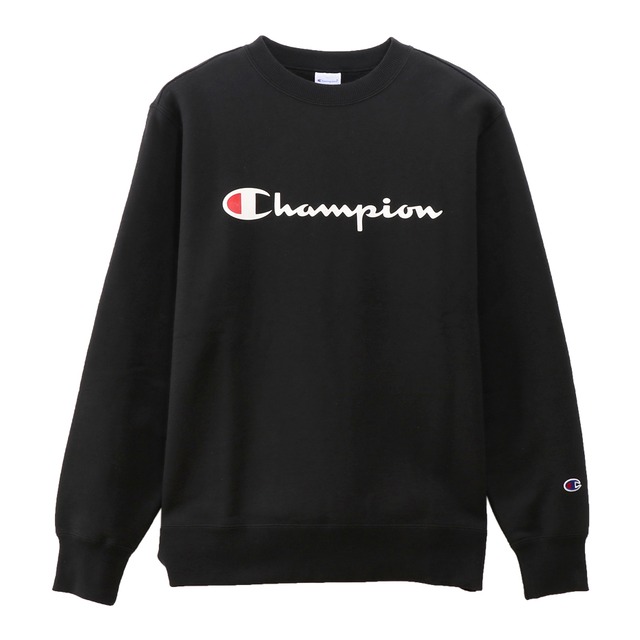 Champion(チャンピオン) クルーネックスウェットシャツ C3-Q007 ブラック