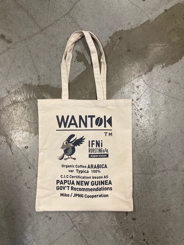 EVCON×IFNi "WANTOK TOTE BAG" [SAGE]