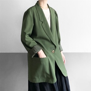 made in USA Green Tailored Jacket