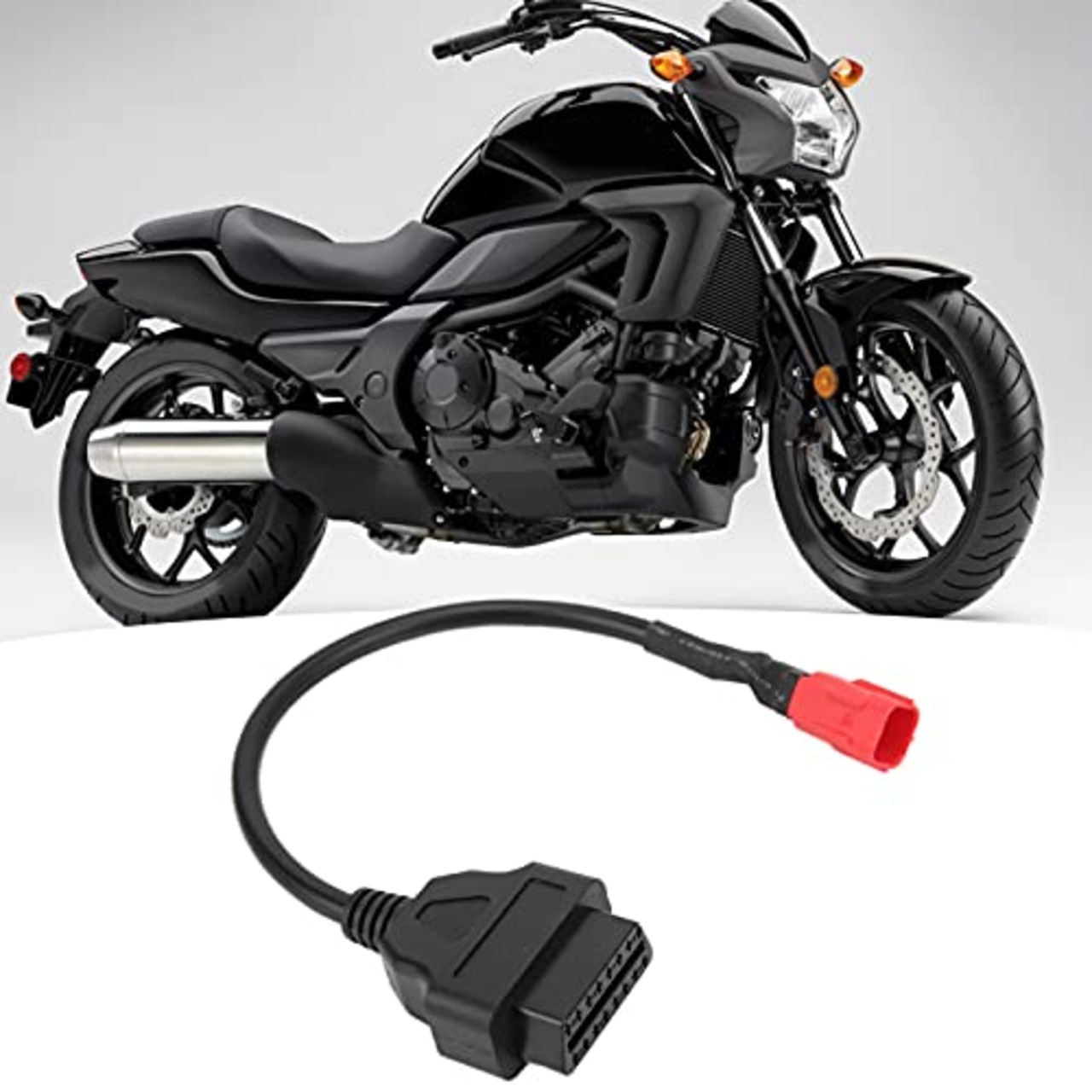 Yctze OBDケーブル 16Pinから6Pin診断スキャナーアダプター for バイク用診断ツール OBD診断アダプター モーターサイクル用診断コネクタ
