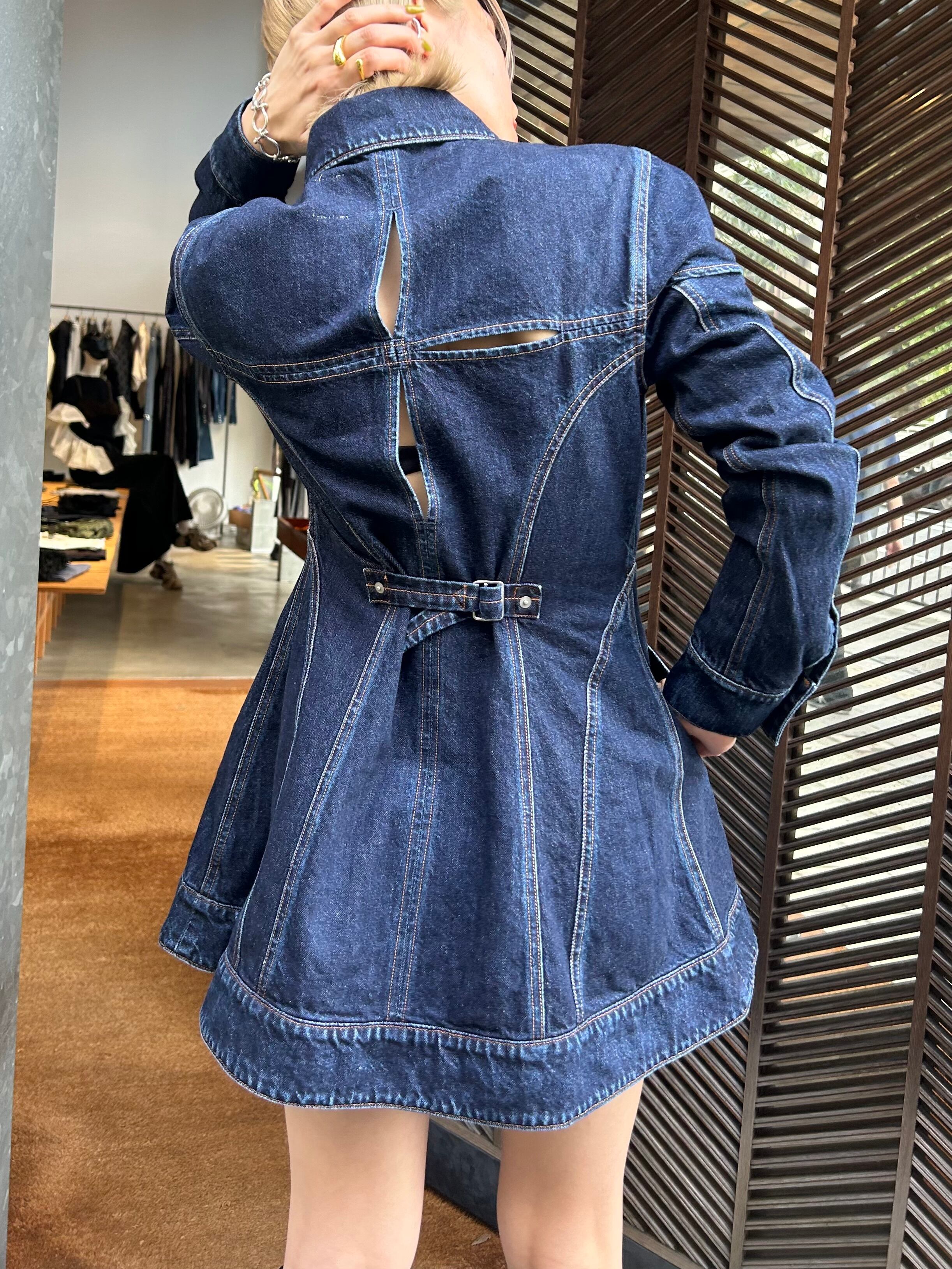 24AW】FETICO フェティコ / DENIM SLIT JACKET | TRENTオンライン  
