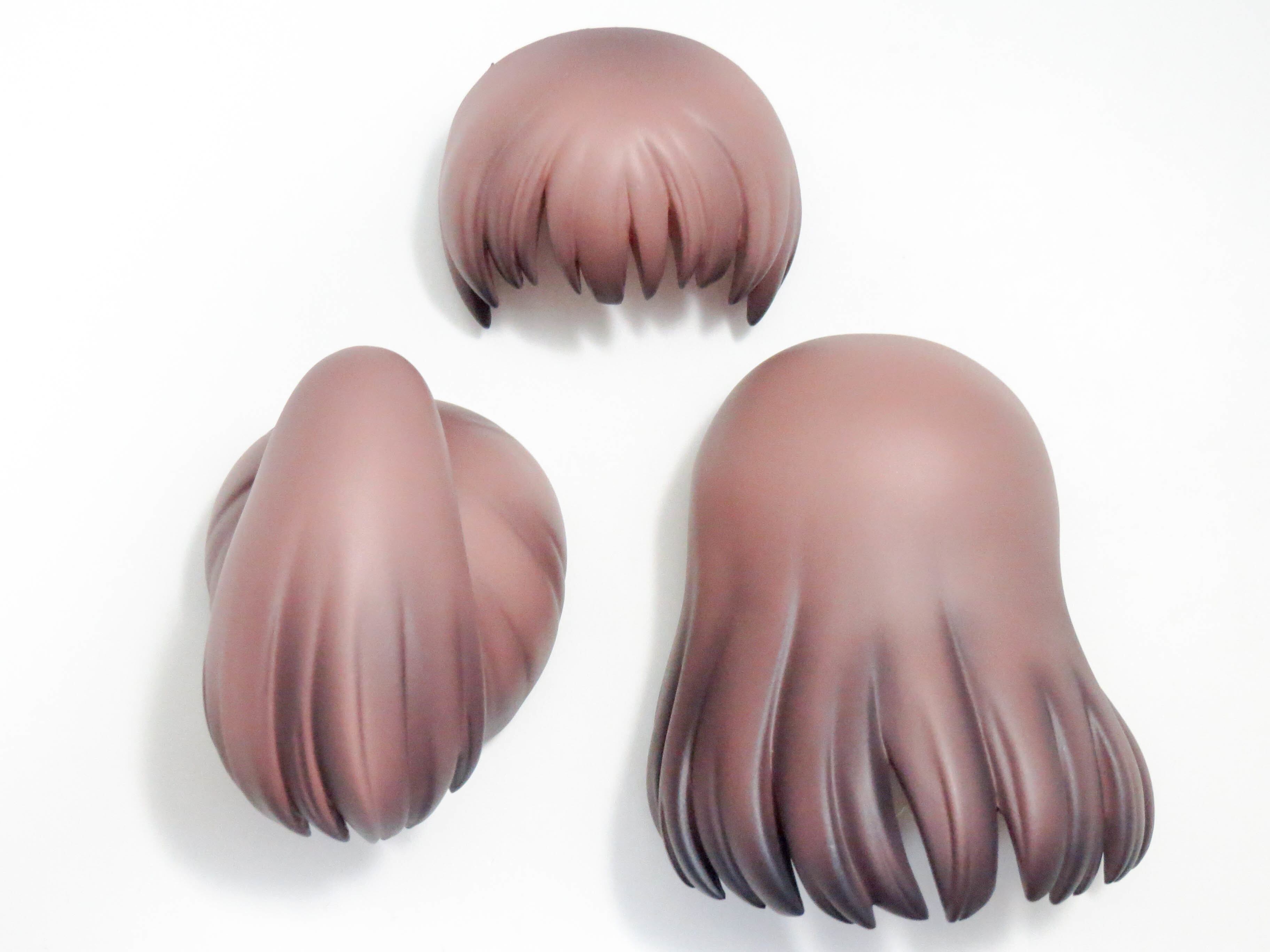 SALE】【704】 加藤恵 髪パーツ ポニーテールとロング ねんどろいど