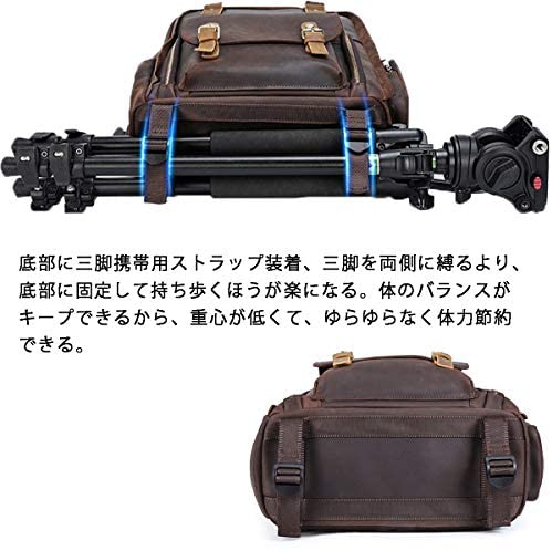 春新作の 2気室 大容量 バックパック Beschoi 三脚付け可 カメラリュック 一眼レフ カメラバック Beschoi Nikon Sonyなど Tamron Sigma Canon カメラアクセサリー