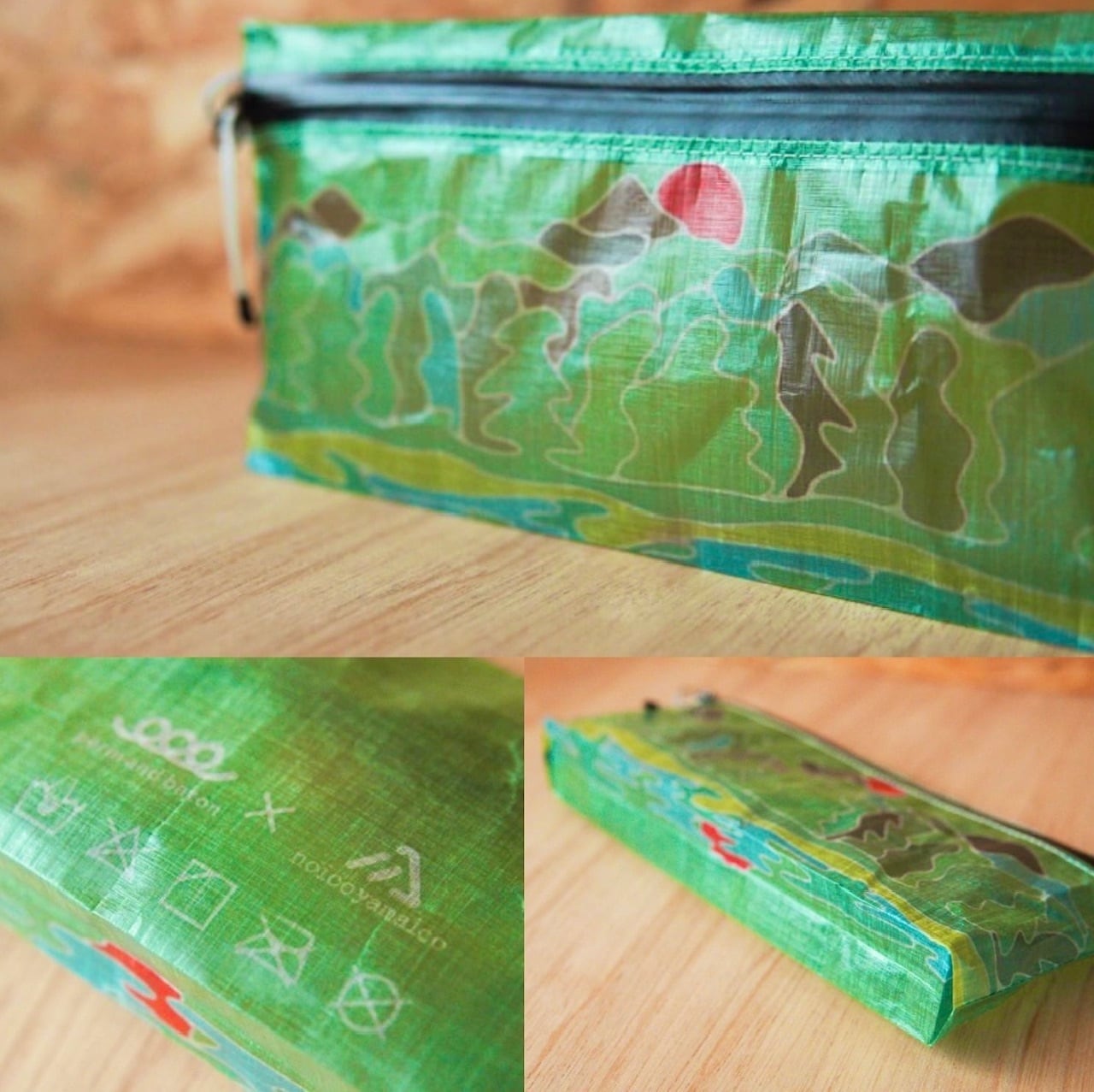 夏限定】perm and baton × noicoyamaico Backpacker's pouch