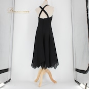 社交ダンス 衣装 スタンダード ドレス ワンピース レッスンウェア パーティドレス 黒 フォーマル SEKINE セキネ 無地 シンプル ブラック系 ファッション ドレスアップ おしゃれ 結婚式 服装 パーティー 芸能 舞台用 衣装 かわいい シンプルスタイル 大人 女性用 Mサイズ きれいめ 着回し ブラックフォーマル 軽やかライン 伸縮性なし シンプルデザイン 日本製