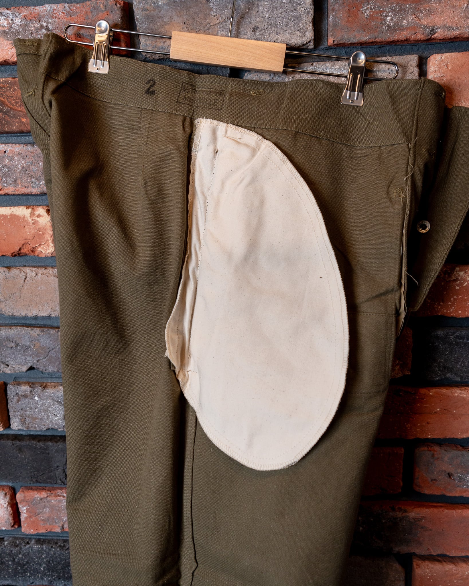 DEADSTOCK】French Army M-35 Motorcycle Trousers Early Model