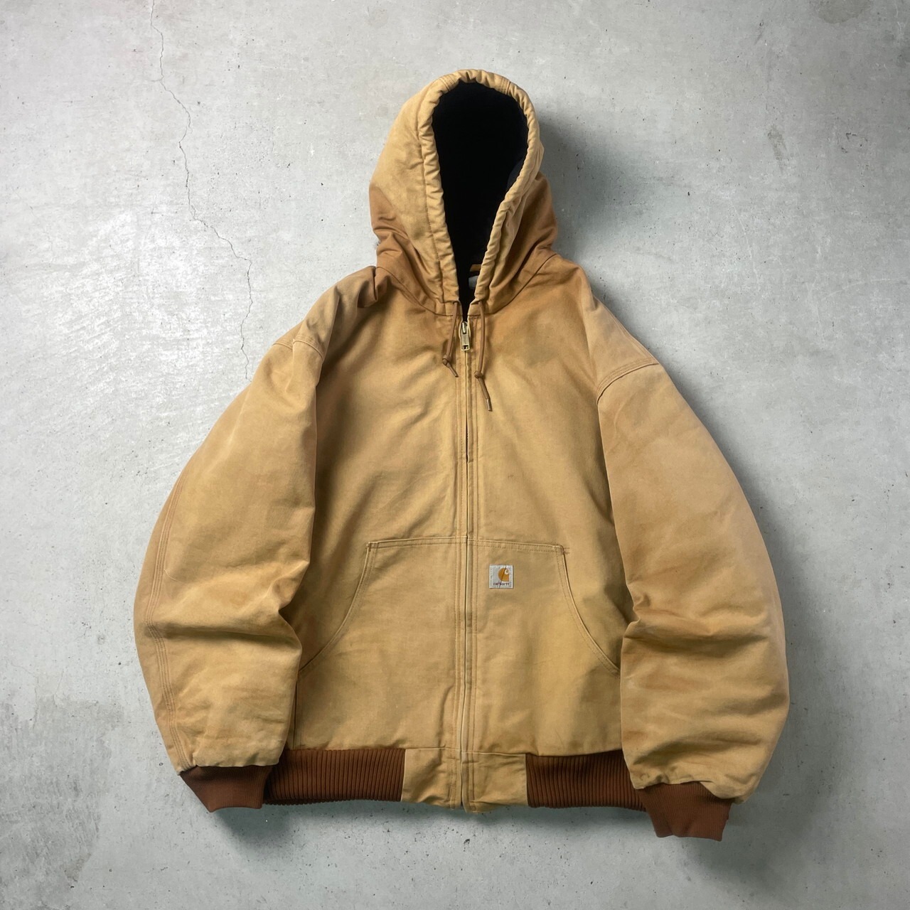 90年代 USA製 Carhartt カーハート ダック地 アクティブジャケット 