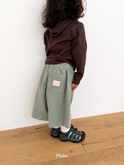 【取寄/韓国直送】Plain.ワンワンバミューダパンツ｜韓国子供服｜26/AT