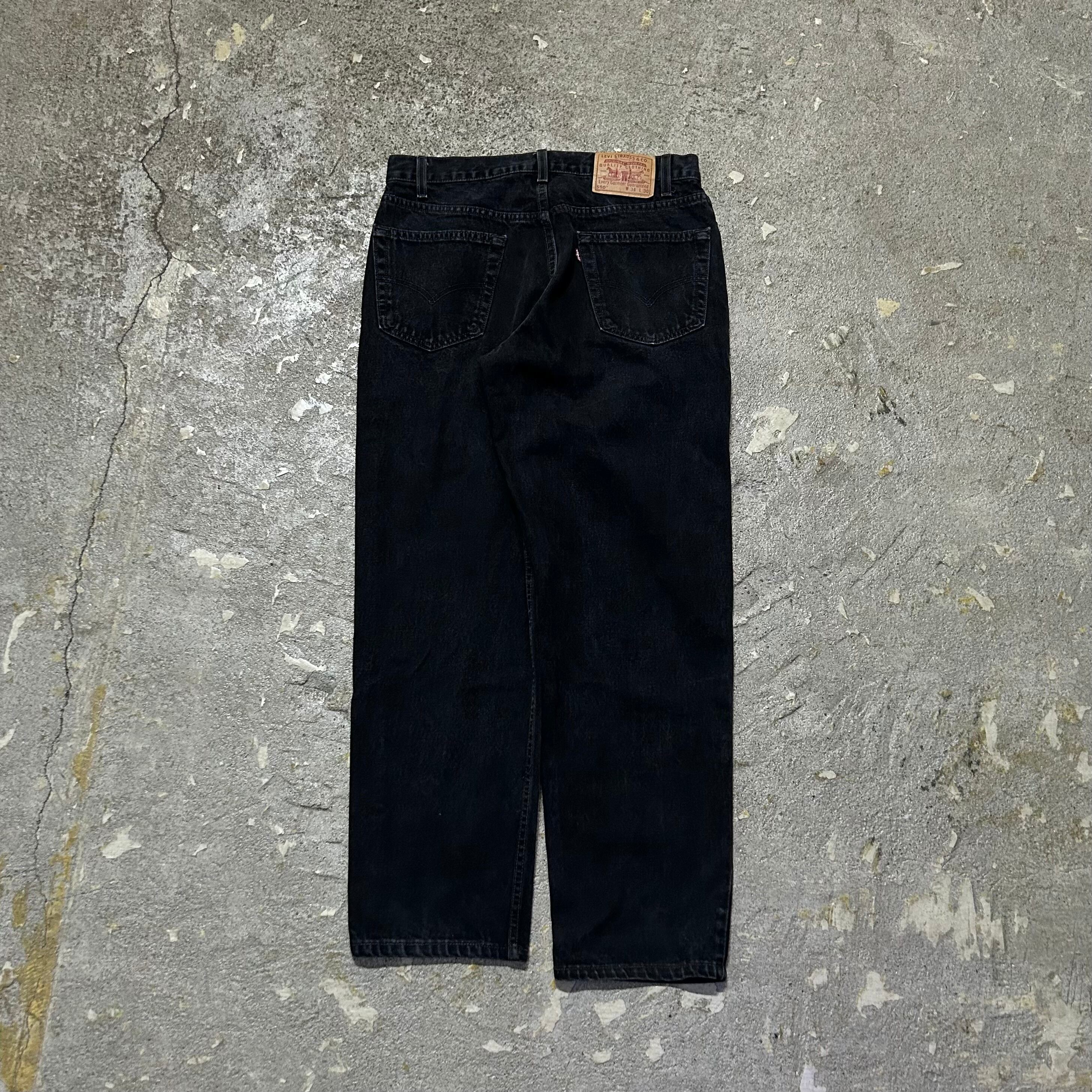 1999s Levi's 550 black denim pants【仙台店】