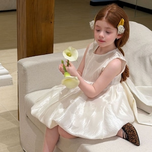 夏ビッグ蝶結びデザインワンピース