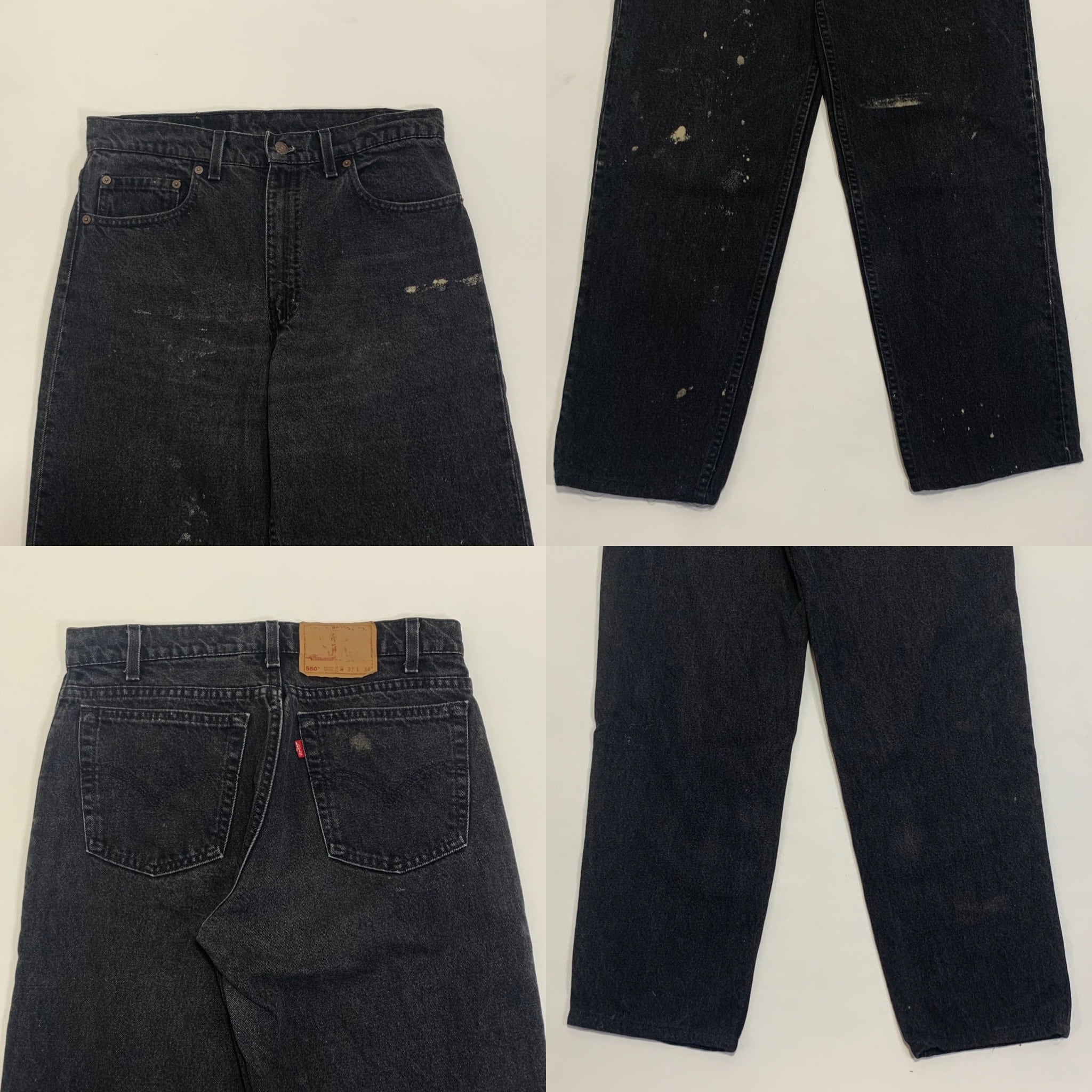 7017 リーバイス 550 ブラックデニム USA製 90's W32 | San Fernando