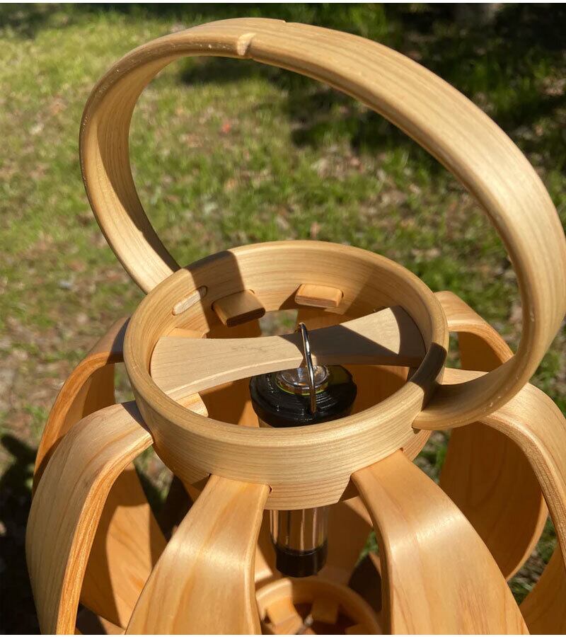 Mt.Paulownia(マウントポローニア) PINEAPPLE WOOD LANTERN