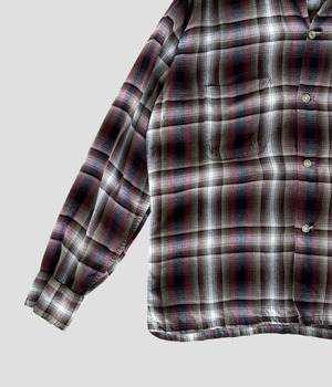 -Towncraft- Vintage 60s M Ombre Check Shirt