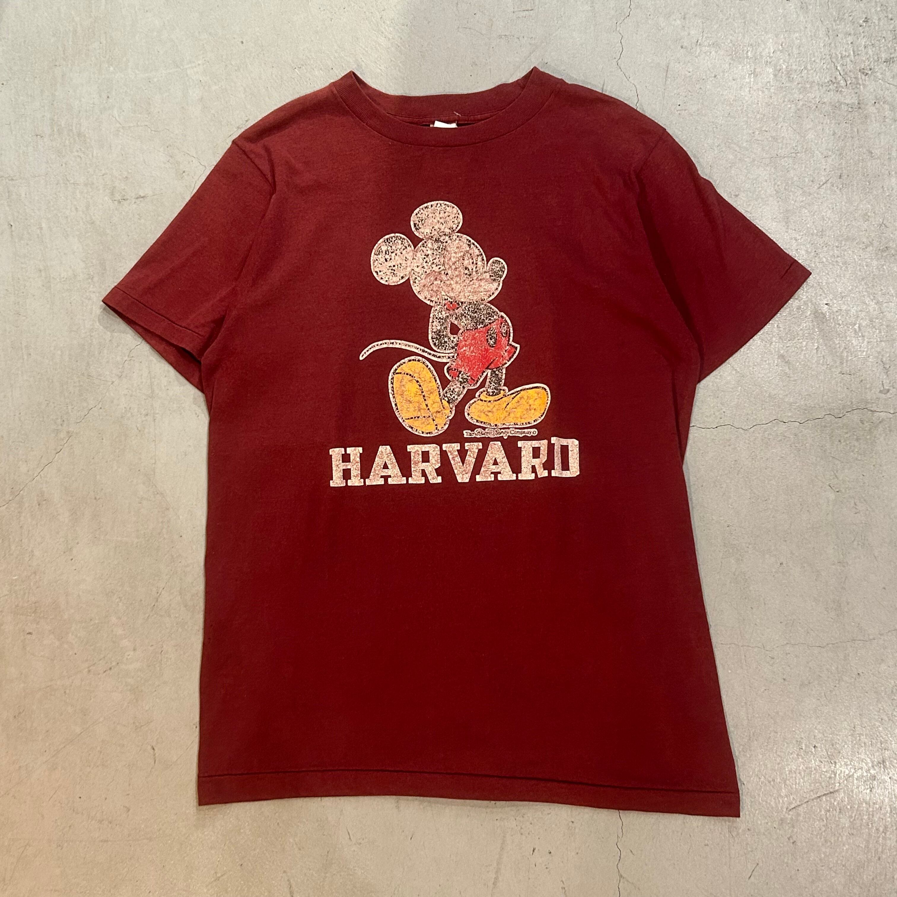 1980s champion ”HARVARD Mickey Mouse“ T-shirt【高円寺店】