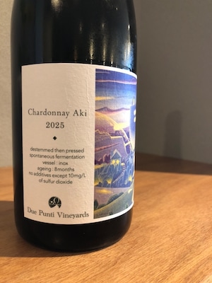 Due Punti Vineyards Chardonnay Aki 2025　白ワイン